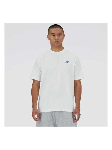 МЪЖКА ТЕНИСКА NEW BALANCE MT41590WT RUNNERS TEE БЯЛА
