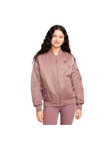 ДАМСКО ЯКЕ NIKE NSW NIKE VRSTY BMBR JKT БЛЕДОКАФЯВО