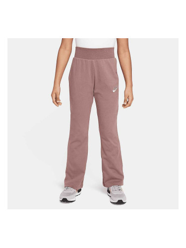 ДЕТСКО ДОЛНИЩЕ ЗА МОМИЧЕ NIKE NSW FLARE PANT JSY LBR БЛЕДОКАФЯВО