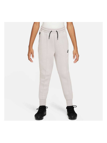 ДЕТСКО ДОЛНИЩЕ ЗА МОМИЧЕ NIKE NSW TCH FLC JGGR СИВО-ЛИЛАВО