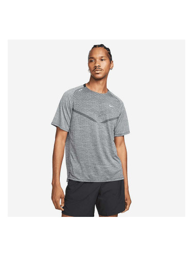 МЪЖКА ТЕНИСКА NIKE DF ADV TECHKNIT ULTRA SS ТЪМНОСИВА