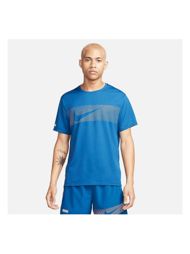 МЪЖКА ТЕНИСКА NIKE FLASH MILER TOP СИНЯ