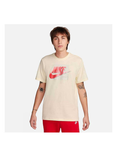 МЪЖКА ТЕНИСКА NIKE NSW TEE 6MO FUTURA КРЕМАВА