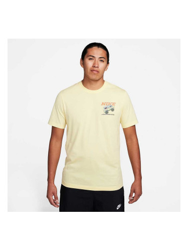 МЪЖКА ТЕНИСКА NIKE NSW TEE SOLE RALLY LBR ЖЪЛТА