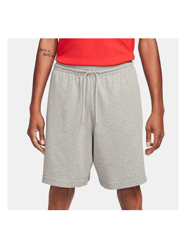 МЪЖКИ КЪСИ ПАНТАЛОНИ NIKE CLUB KNIT SHORT СИВИ