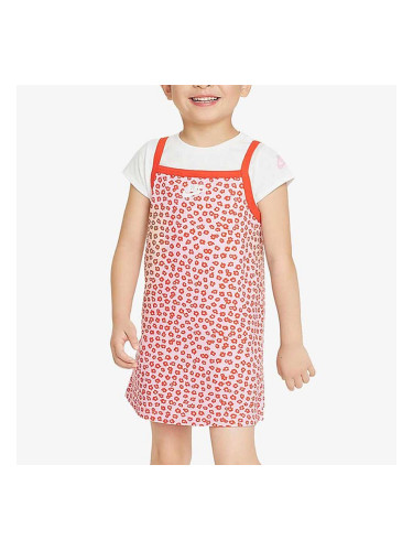 БЕБЕШКИ КОМПЛЕКТ ЗА МОМИЧЕ NIKE FLORAL 2 PC SET РОЗОВ/БЯЛ