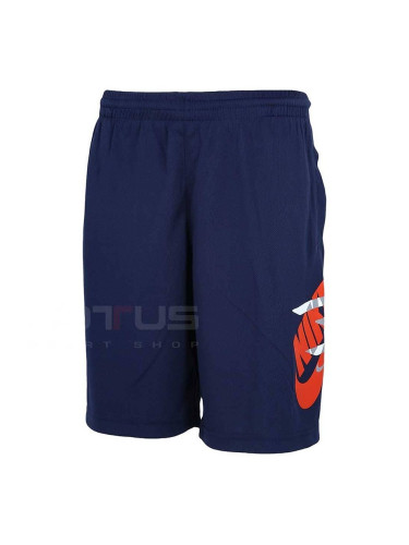 ДЕТСКИ КЪСИ ПАНТАЛОНИ ЗА МОМЧЕ NIKE SLIDER SHORT ТЪМНОСИНИ