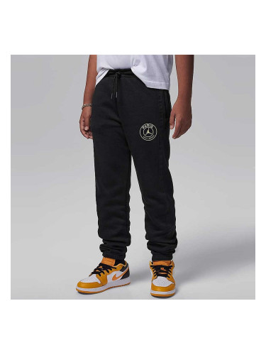 ДЕТСКО ДОЛНИЩЕ ЗА МОМЧЕ NIKE JORDAN MJ PSG HBR FLC PANT ЧЕРНО