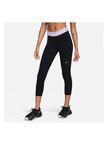 ДАМСКИ КЛИН NIKE PRO 365 TIGHT CROP ЧЕРЕН/ЛИЛАВ