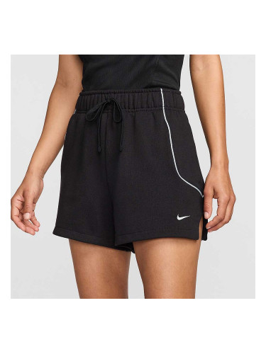 ДАМСКИ КЪСИ ПАНТАЛОНИ NIKE NSW STREET HR 2IN FLC SHORT ЧЕРНИ