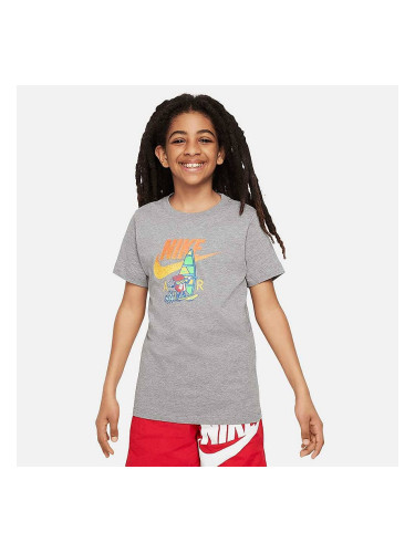 ДЕТСКА ТЕНИСКА NIKE NSW TEE BOXY 2 СИВА