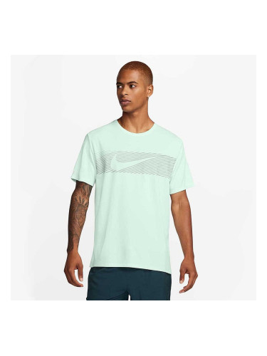 МЪЖКА ТЕНИСКА NIKE FLASH MILER TOP БЛЕДОЗЕЛЕНА