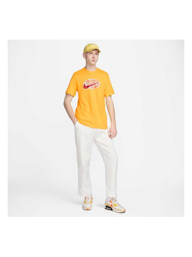 МЪЖКА ТЕНИСКА NIKE NSW TEE 12MO SWOOSH ЖЪЛТА