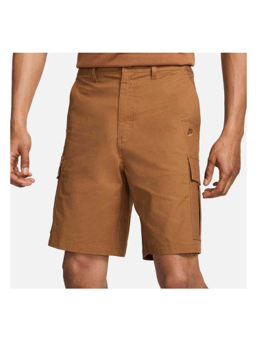 МЪЖКИ КЪСИ ПАНТАЛОНИ NIKE CLUB WVN CARGO SHORT КАФЯВИ