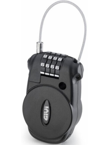 Givi S220 Combination Lock Black Ключалка-Стоманено въже