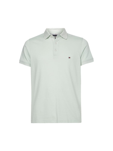 Tommy Hilfiger Polo shirt - MOULINE SLIM POLO green