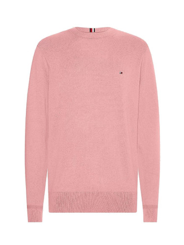 Tommy Hilfiger Sweater - PIMA ORG CTN CASHMERE CREW NECK pink
