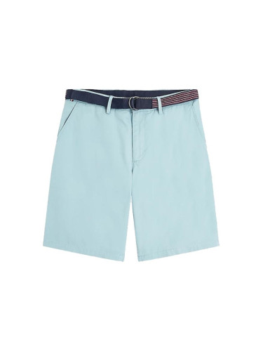 Tommy Hilfiger Shorts - HARLEM SHORT L.TWILL BELT blue