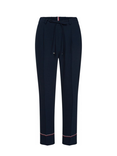 Tommy Hilfiger Trousers - PALOMA PULLON PANT dark blue