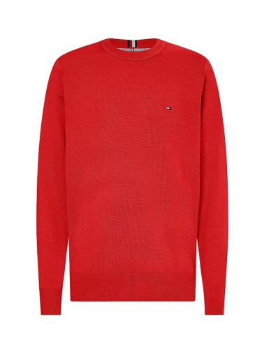 Tommy Hilfiger Sweater - 1985 CREW NECK SWEATER red