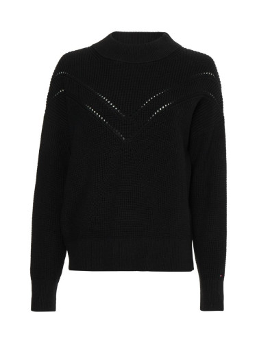 Tommy Hilfiger Sweater - COTTON M-NK black