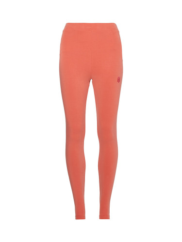 Tommy Hilfiger Leggings - SKINNY SUEDED MODAL LEGGING orange