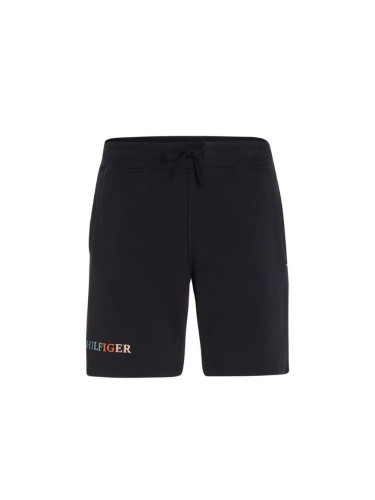 Tommy Hilfiger Shorts - CONTRAST STITCH SWEATSHORT blue