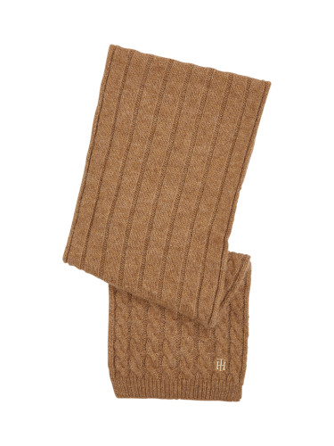 Tommy Hilfiger Scarf - TH TIMELESS SCARF CA brown