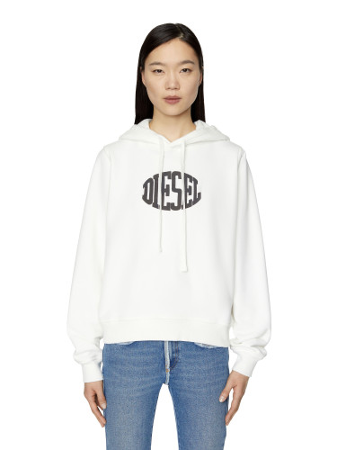 Diesel Sweatshirt - F-REGGY-HOOD-E2 SWEAT-SHIRT white