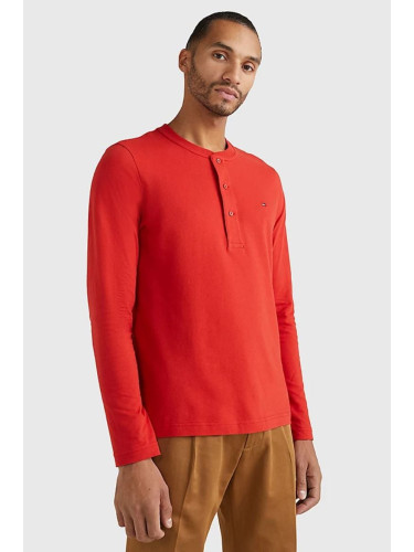 Tommy Hilfiger T-shirt - CLASSIC HENLEY red