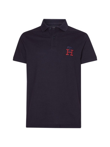 Tommy Hilfiger Polo shirt - ESS MONOGRAM REGULAR POLO blue