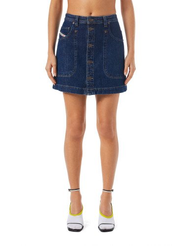 Diesel Skirt - DE-ALBUS SKIRT blue