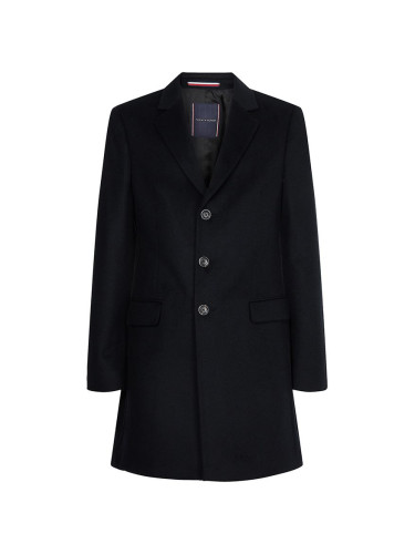 Coat - Tommy Hilfiger WOOL MIX COAT black