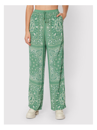 Tommy Hilfiger Текстилни панталони Bandana WW0WW35136 Зелен Relaxed Fit