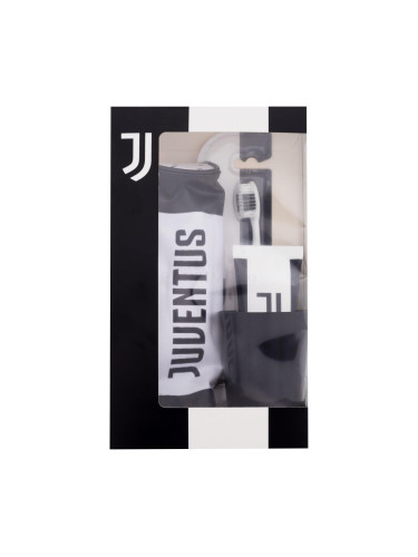 Juventus Juventus Подаръчен комплект паста за зъби 75 ml + четка за зъби + чаша за четка за зъби + козметична чанта увредена кутия