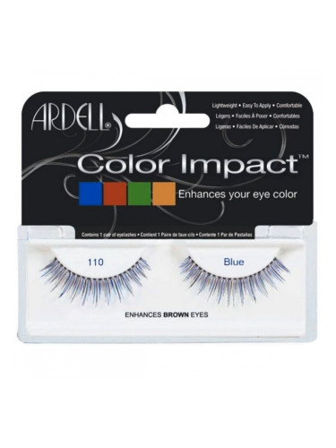 Набор искуствени мигли Ardell Color Impact Nº 110 Blue