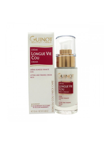 Стягаща грижа за шия и деколте Guinot Longue Vie 30 ml