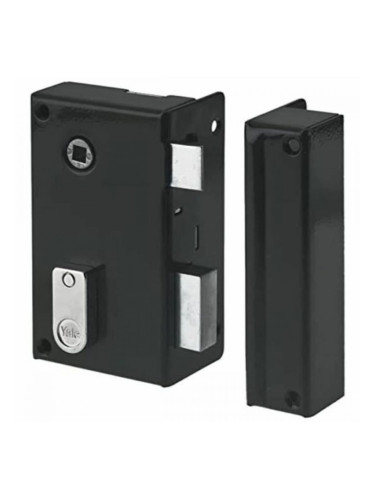 Ключалка Yale 12,5 x 7 x 18 Каки Неръждаема стомана Квадратен Врати