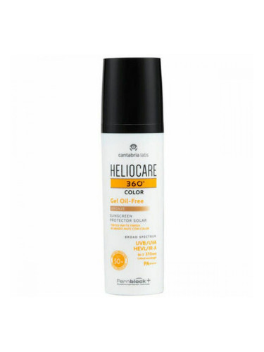 Слънцезащитен с Цвят Heliocare Бял Spf 50 50 ml