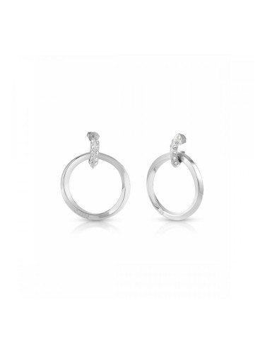 Дамски обеци Guess JUBE01488JWRHT-U 4 cm