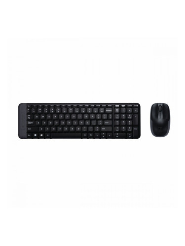 Kлаиатура с безжична мишка Logitech MK220 QWERTY английски език EEUU