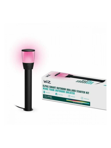 Слънчева лампа Wiz Elpas Черен 400 lm