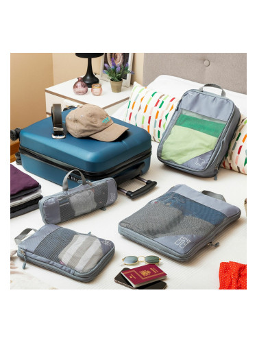Компресионни Чанти-Органайзери за Куфари Compakube InnovaGoods 4 Части