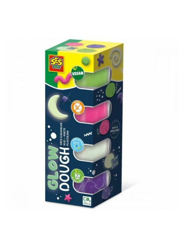 Игра от Пластелин SES Creative (4 броя)