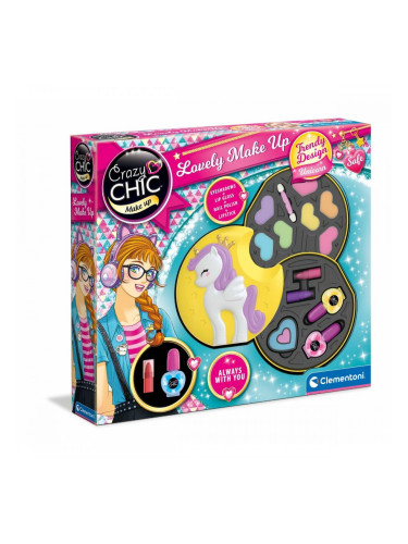 Грим Комплект за Деца Clementoni 18643 Бял Многоцветен