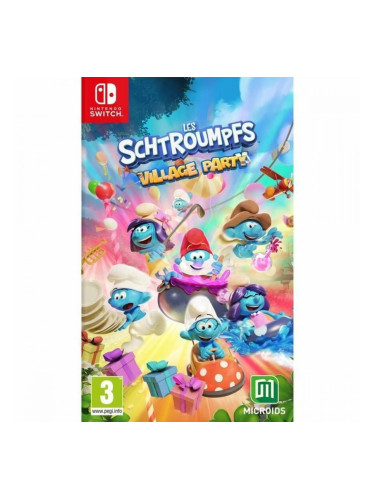 Видео игра за Switch Microids Les Schtroumpfs : Village Party