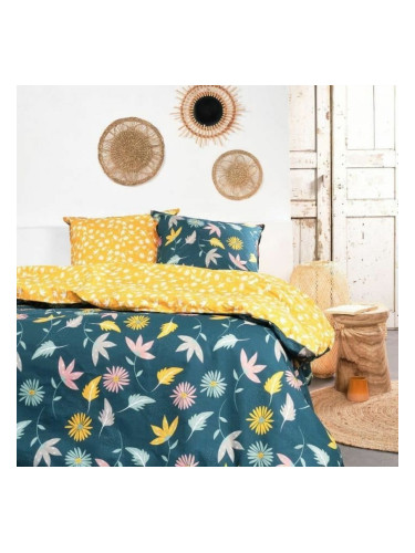 Комплект покривка за завивка TODAY Син 260 x 240 cm 3 Части