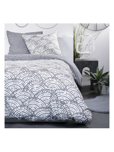 Комплект покривка за завивка TODAY Сив 240 x 220 cm 3 Части