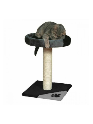 Чесало за Нокти за Котки Trixie Черен/Сив Сизал 52 cm