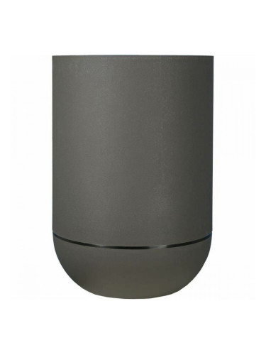 Саксия Riviera Сив Пластмаса Кръгъл